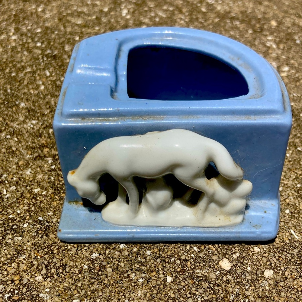 MidCentury Horse Ashtray